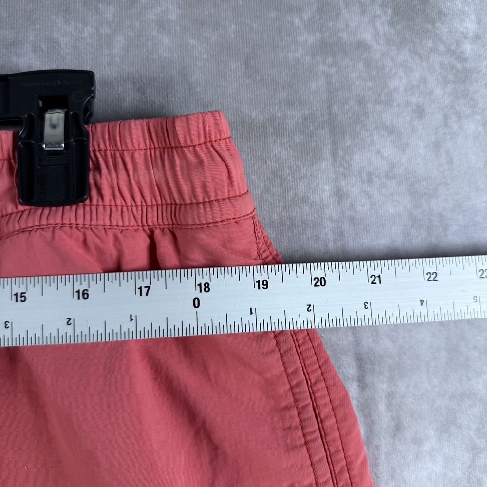 Tommy Bahama Relax‎ Swim Trunks Men Large Coral Orange Cargo Drawstring Liner - Picture 10 of 10
